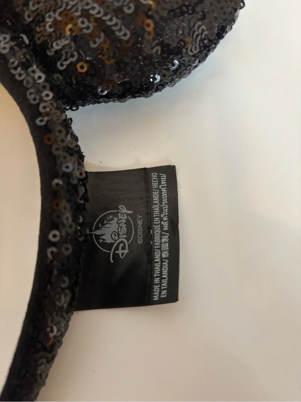 Disney sparkling black